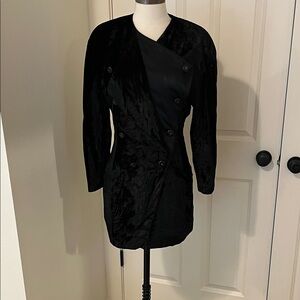 Escada Black Velvet Blazer